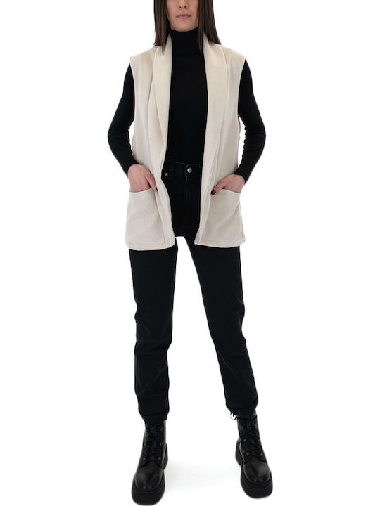 Women's Vest Beige