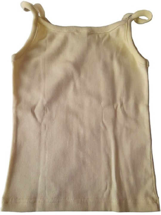 Paramana Kids' Undershirt Tank Top Yellow