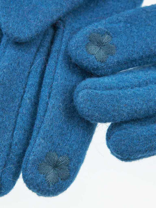 Verde Blau Vlies Handschuhe Berührung