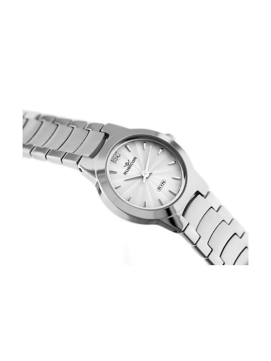 AGBarr Watch with Silver Metal Bracelet