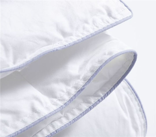 Nef-Nef Homeware Πάπλωμα Υπέρδιπλο με Γέμιση Microfiber 220x240εκ. Microfiber Λευκό 350 GSM 8 togs
