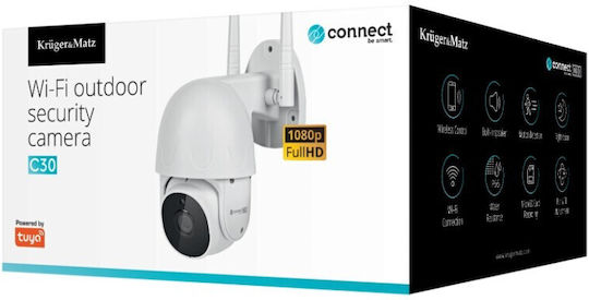 Kruger & Matz 92015-111 IP Surveillance Camera Wi-Fi Full HD 1080p