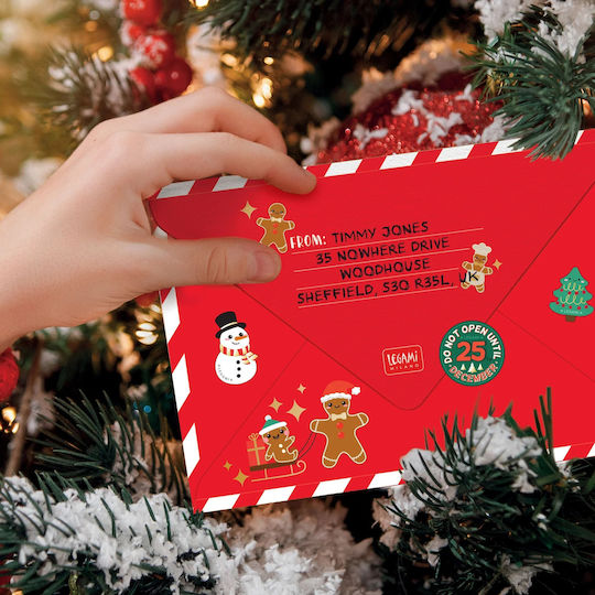 Legami Milano Santa Claus Letter 6cm
