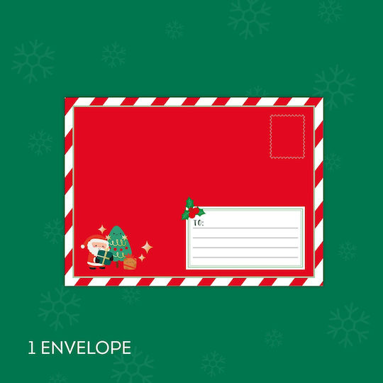 Legami Milano Santa Claus Letter 6cm