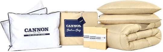Cannon Σετ Μονό 170x230εκ. Yellow 8τμχ Cannon Σετ Μονό 170x230εκ. Yellow 8τμχ