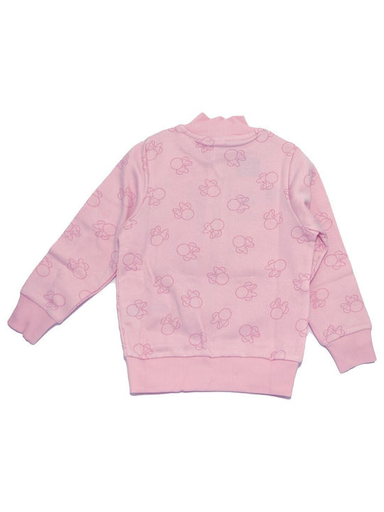 Disney Kids Sweatshirt Cardigan Pink