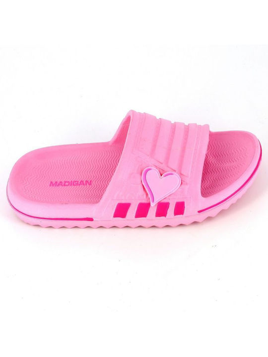 B-Soft Παιδικές Σαγιονάρες Slides Ροζ