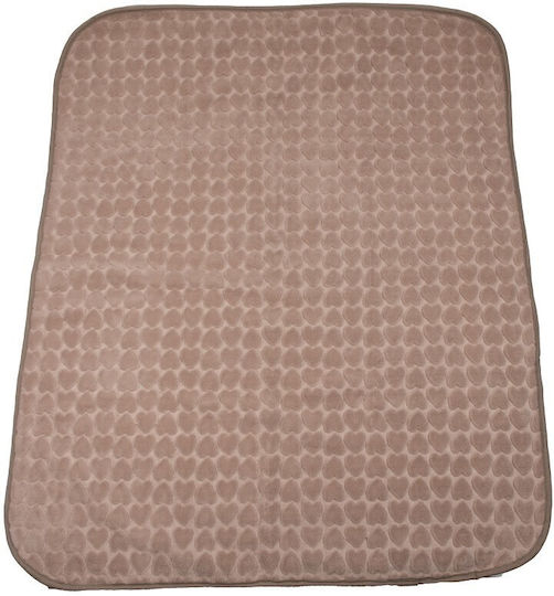 Kamtex Baby Blanket Nursery Swaddling Blankets 0268 Velvet Brown 100x115cm
