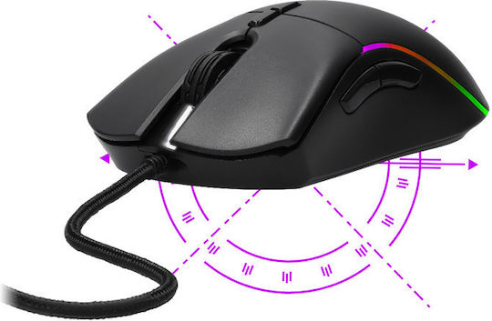 Preyon Hawk RGB Gaming Mouse 12400 DPI Negru