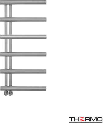 Thermo Accent Towel Rail Radiator 1380x500 Silver