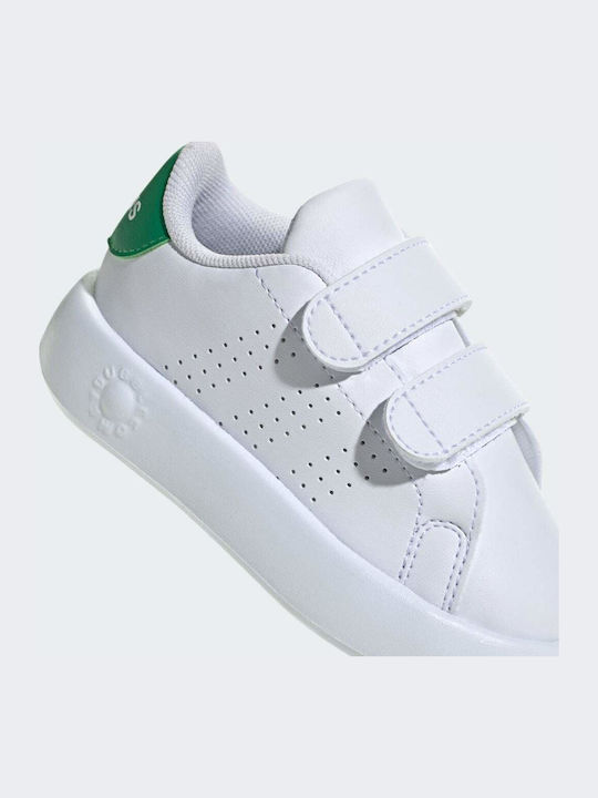 Advantage Kids Sneakers with Hoop & Loop Closure Cloud White / Green