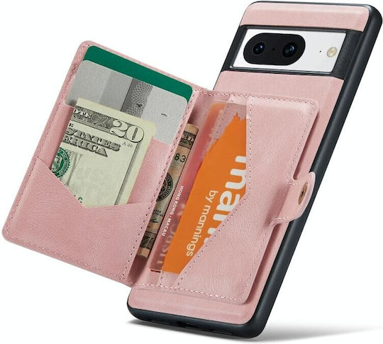 Wallet Πλαστικό Ροζ (Google Pixel 8)