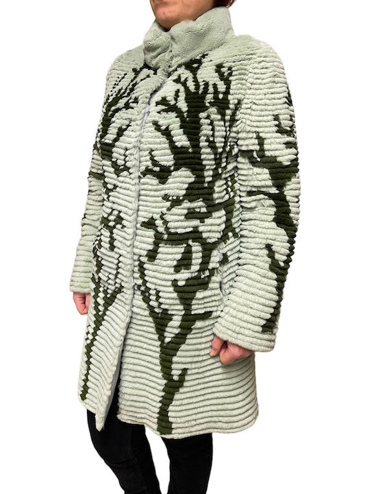 Frauen Pelz GREEN