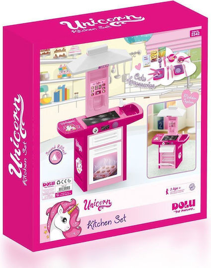 Dolu Ηλεκτρική Κουζίνα Με Ήχους Unicorn για 3+ Ετών 1τμχ