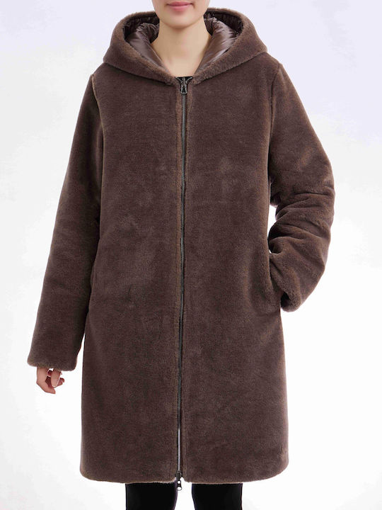 Tavus Women's Short Fur brown