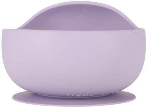 Hola Toys Feeding Set Crab made of Silicone Purple 6pcs
