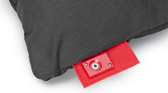 Fatboy Pillow Heating Pad Gray 45x45cm