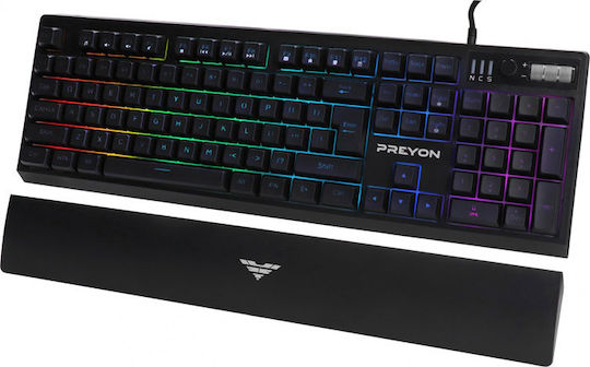 Preyon Long Claw Alpha Gaming Keyboard with RGB lighting (English US)