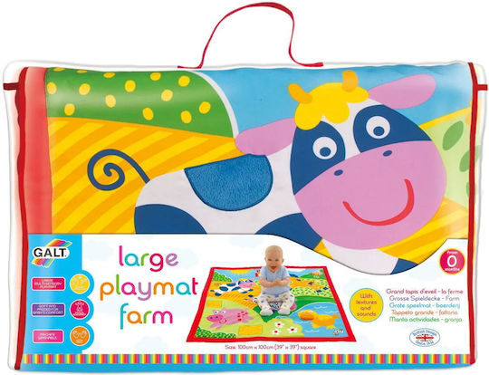 Galt Toys Covoraș De Joacă Mare - Fermă Covoraș De Joacă Pentru Nou-Născuți