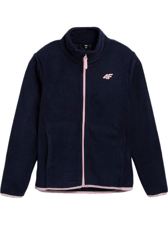Cardigan pentru copii Fleece Albastru marin