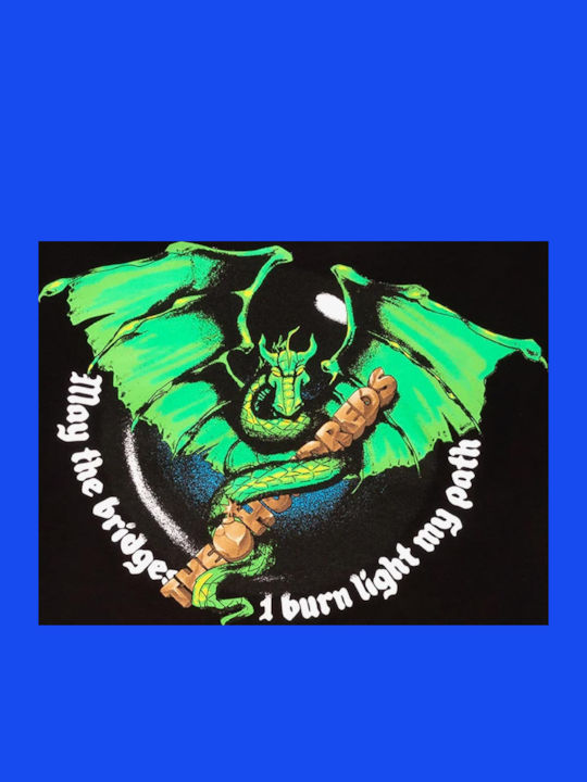 T-shirt Μαύρο