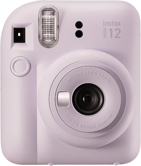 Fujifilm Instax Mini 12 + 10 Films And Cover Instant Camera Lilac Purple