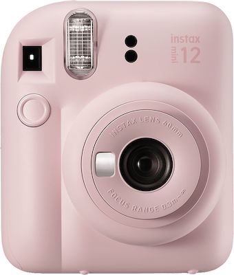 Fujifilm Instant Φωτογραφική Μηχανή Instax Mini 12 + 10 Films And Cover Blossom Pink