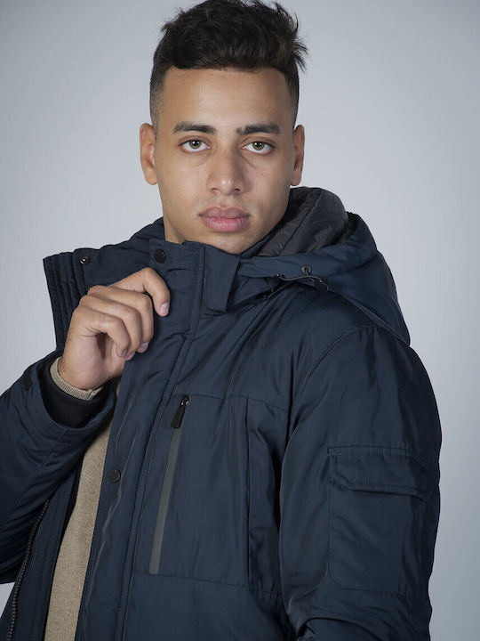 Winter Jacket Waterproof and Windproof Navy