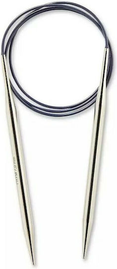 Prym Bελόνες Κυκλικές Πλεξίματος Knitting Needles No 2 Metallic