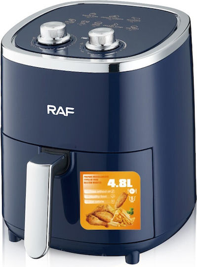 Raf R-5006B Air Fryer 4.8lt Μπλε