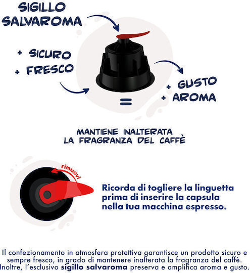 Caffe Borbone Capsules Espresso Borbone Nera Compatible with Machine Dolce Gusto 90caps,tobolek