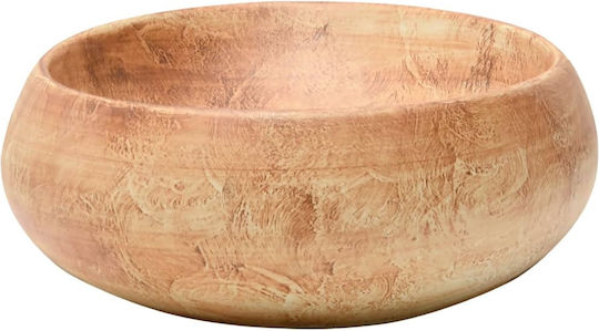 vidaXL Aufgesetztes Waschbecken Keramik 59x40x15cm Coffee