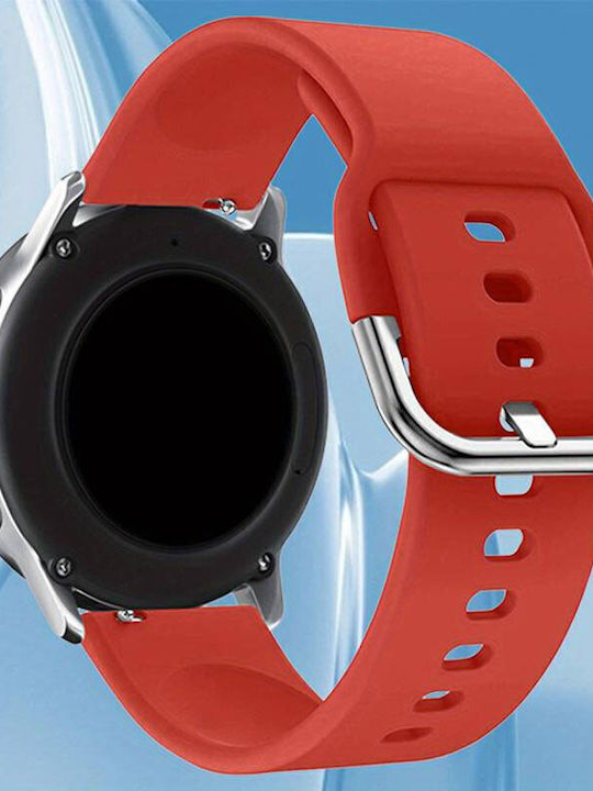 Wsshe Rubber Strap Red 20mm