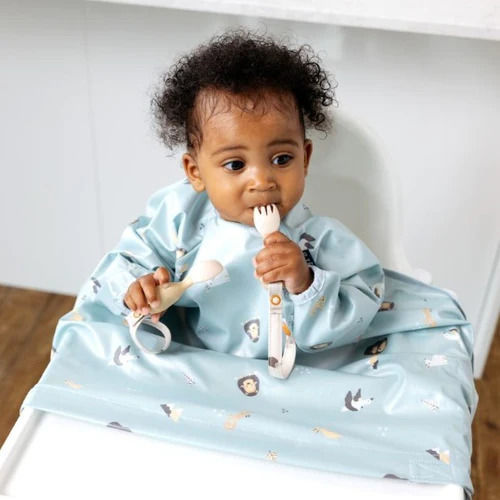 BIBaDO Baby Set mit Gabel aus Kunststoff für 6+ Monate