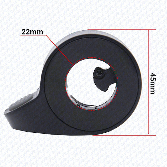 Ewheels For Xiaomi Electric Scooter in Black Color 85793