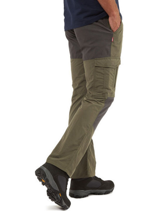 Craghoppers Nosilife Pro Adventure Hunting Pants Waterproof in Khaki color