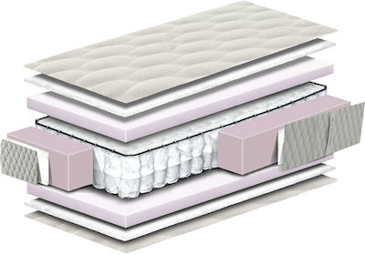 Bed & Home Feeling Διπλό Ανατομικό Στρώμα 140x200x26cm με Ανεξάρτητα Ελατήρια