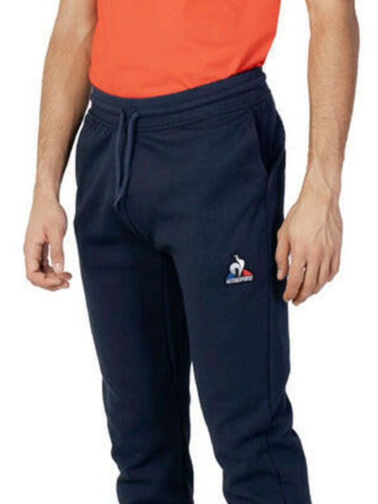 Le Coq Sportif Men's Sweatpants with Rubber Blue