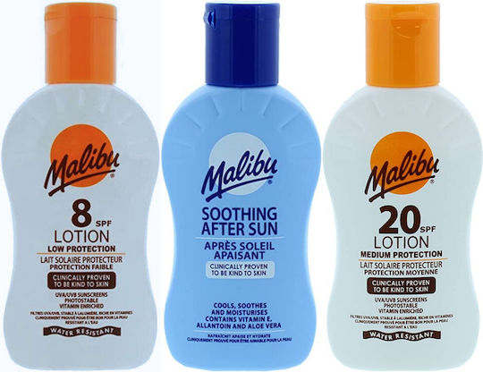 Malibu Σετ με After Sun SPF20 3τμχ