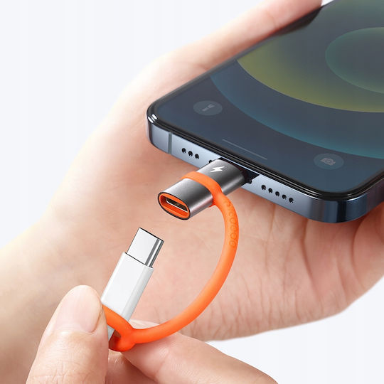 Mcdodo Μετατροπέας Lightning male σε USB-C female Πορτοκαλί 1τμχ OT-0510