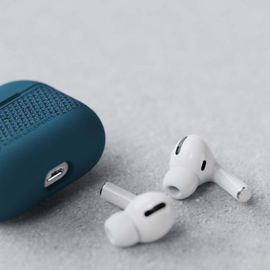 Njord Θήκη Υφασμάτινη σε Μπλε χρώμα για Apple AirPods Pro