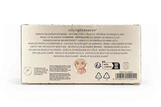 Tri-Coastal Design Professional Makeup Sponge Set for Foundation 3 Pieces