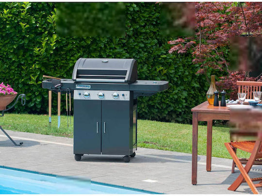 Campingaz Series Classic Gasgrill Rost 61cmx45cmcm mit 3 cm 9.6kW und Seitenbrenner