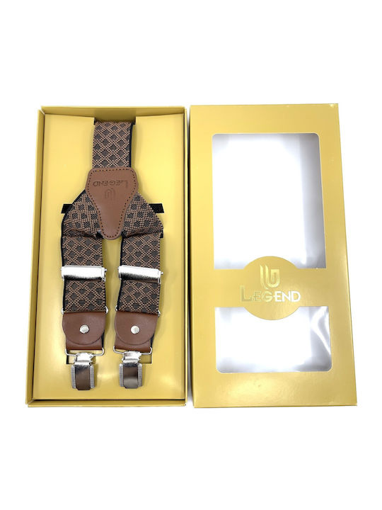 Legend Accessories Тиранти Printed Brown Legend Accessories Тиранти Printed Brown