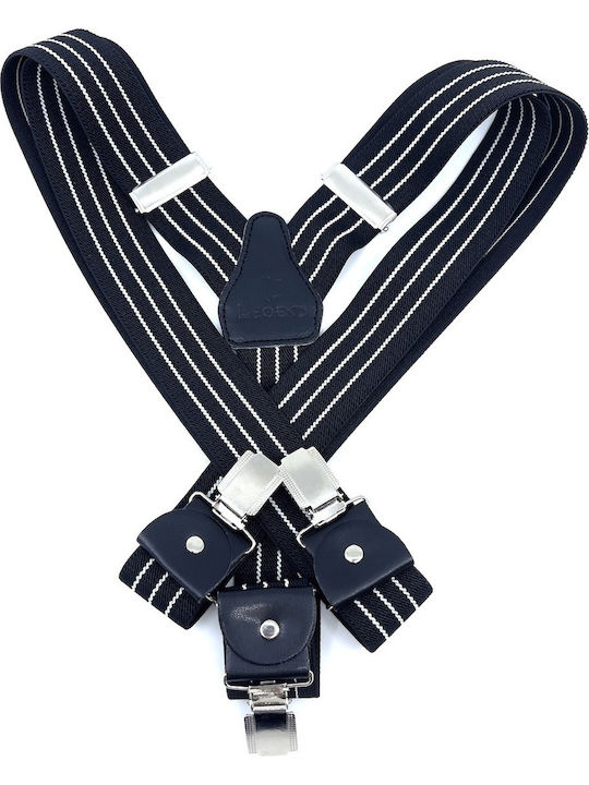 Legend Accessories Тиранти Отпечатани Black/White