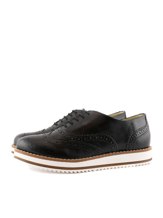 Juliet Damen Oxfords in Schwarz Farbe