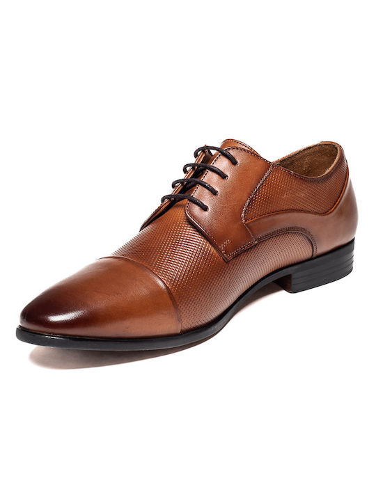 Rover Men's Leather Dress Shoes Brown