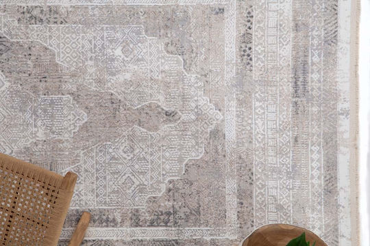 Royal Carpet Modern Bedroom Rugs Set Grey White 11INF5915BBEDESET 3pcs