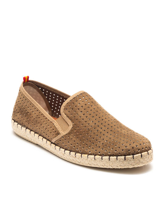 Perlamoda Men's Espadrilles Brown