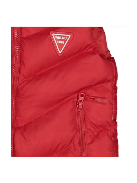 Mi&Mo Collection Kids Casual Jacket Sleeveless Red